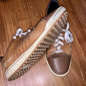 Adidas Golf Shoes Spikeless - Tan Brown